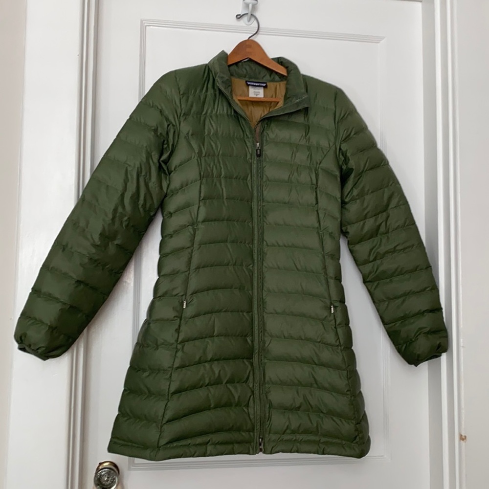Patagonia long puffer coat/jacket